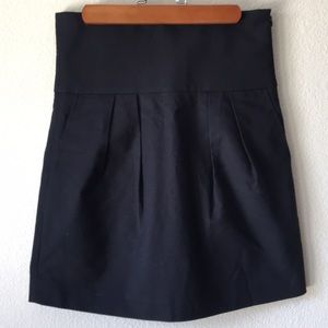 Zara high waisted black skirt